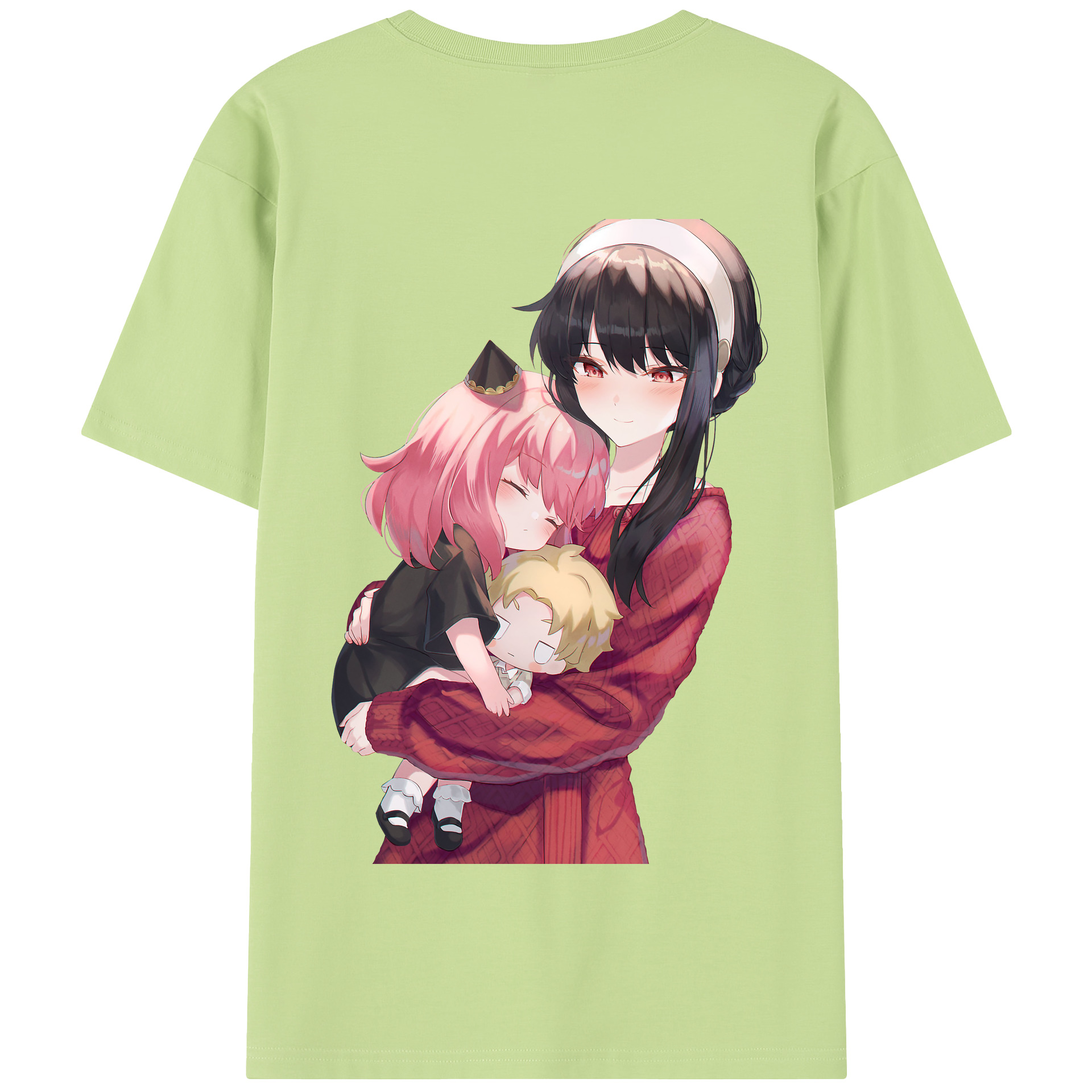 （画像用） SPY×FAMILY间谍家家酒 綿100％半袖Tシャツ（背面プリント）